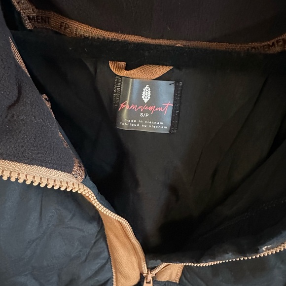 Free People Black and Tan Jacket - Picture 2 of 3